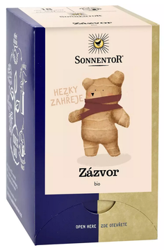 Bio čaj Zázvor porcovaný 23,4g Sonnentor 
